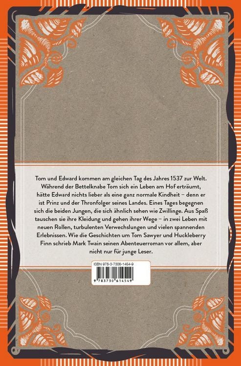 Produktbild: Prinz und Bettelknabe. Vollst&auml;ndige, ungek&uuml;rzte Ausgabe