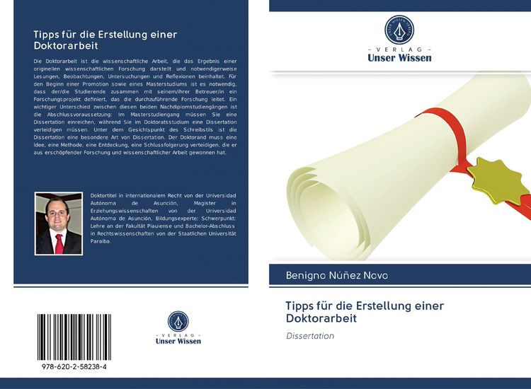 Produktbild: Tipps f&uuml;r die Erstellung einer Doktorarbeit