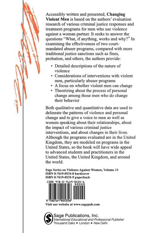 Produktbild: Changing Violent Men