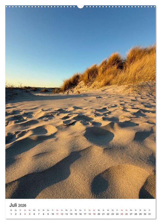 Produktbild: Strand der Sehnsucht - Sankt Peter-Ording (Wandkalender 2026 DIN A2 hoch), CALVENDO Monatskalender