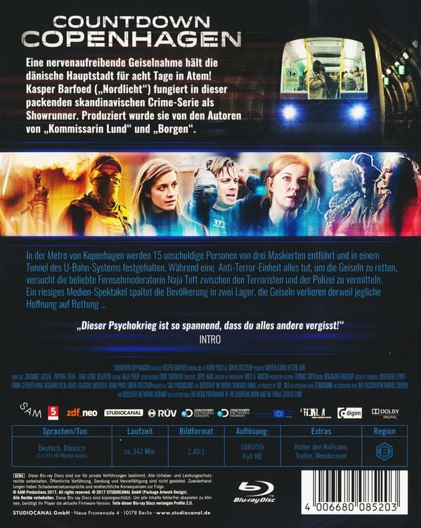 Produktbild: Countdown Copenhagen - 1. Staffel (2 BRs)