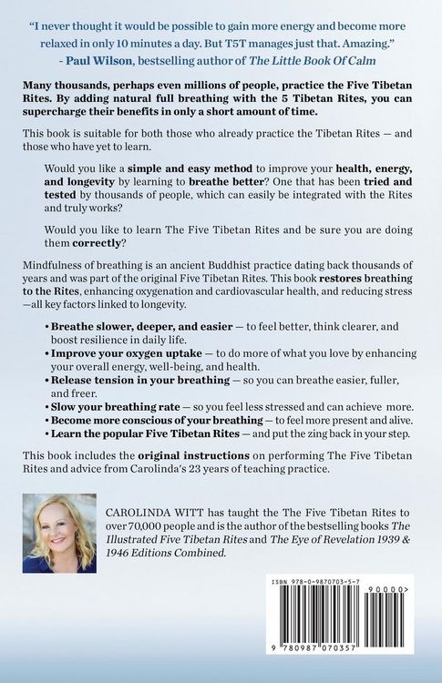 Produktbild: The Five Tibetans Breathing Book