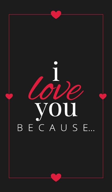Produktbild: I Love You Because