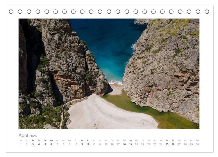 Produktbild: Mallorca - Natur pur (Tischkalender 2026 DIN A5 quer), CALVENDO Monatskalender