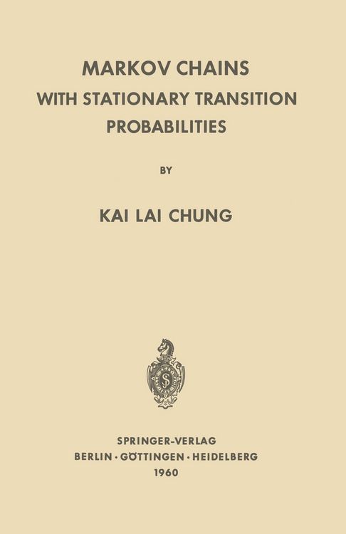 Produktbild: Markov Chains with Stationary Transition Probabilities