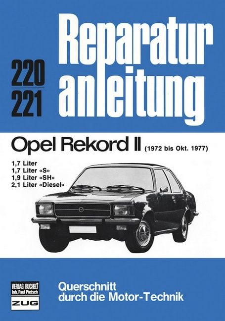 Produktbild: Opel Rekord II 1972-1977