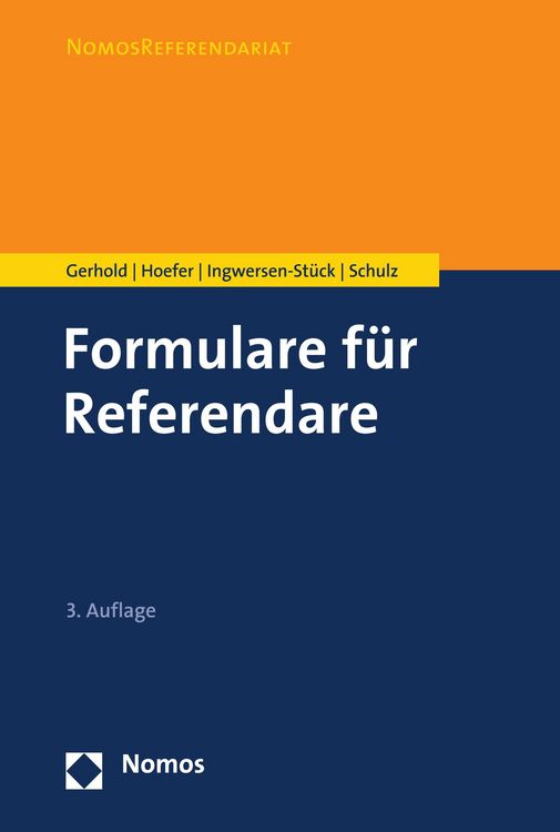 Produktbild: Formulare f&uuml;r Referendare