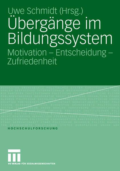 Produktbild: &Uuml;berg&auml;nge im Bildungssystem