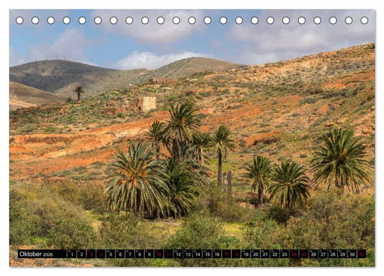 Produktbild: Fuerteventura (Tischkalender 2026 DIN A5 quer), CALVENDO Monatskalender