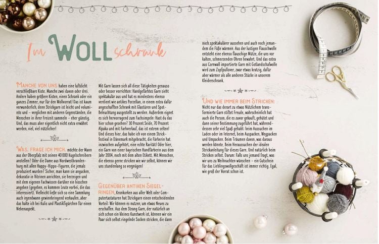 Produktbild: Adventskalender Stricken und Schm&ouml;kern