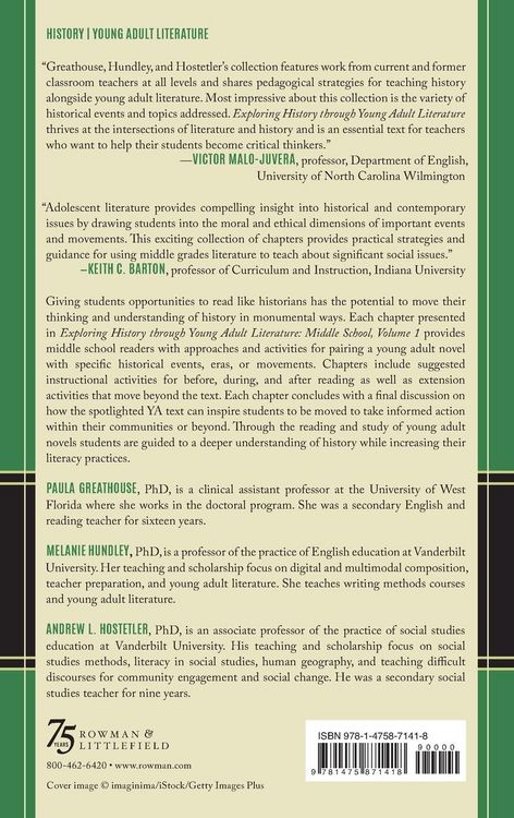 Produktbild: Exploring History through Young Adult Literature
