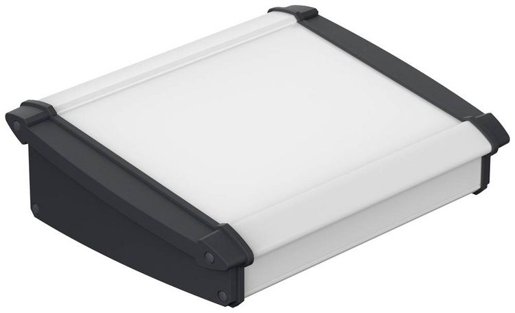 Produktbild: Bopla ALU-TOPLINE ATPH 1865-200 Pult-Geh&auml;use (L x B x H) 200 x 181 x 68 mm Aluminium, ABS Graphitgrau (RAL 7024), Natur 1 St.
