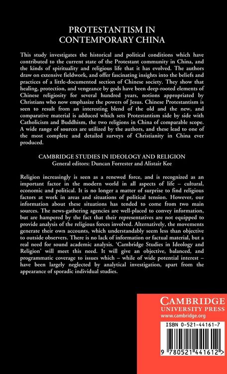 Produktbild: Protestantism in Contemporary China