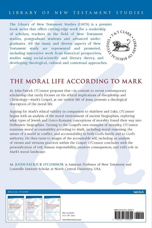 Produktbild: The Moral Life According to Mark