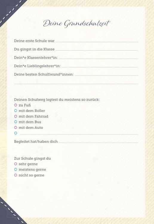 Produktbild: Von null auf 18! Deine Kindheit und Jugend