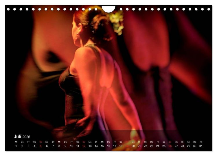Produktbild: Flamenco - Tanz der Leidenschaft (Wandkalender 2026 DIN A4 quer), CALVENDO Monatskalender