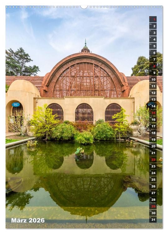 Produktbild: SAN DIEGO K&uuml;stenmetropole mit Flair (hochwertiger Premium Wandkalender 2026 DIN A2 hoch), Kunstdruck in Hochglanz