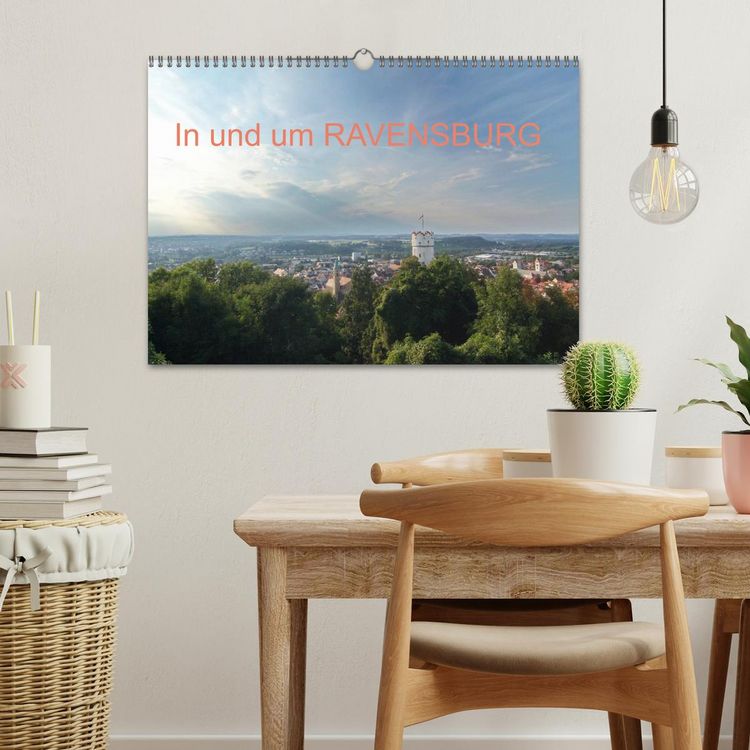 Produktbild: In und um RAVENSBURG (Wandkalender 2026 DIN A3 quer), CALVENDO Monatskalender