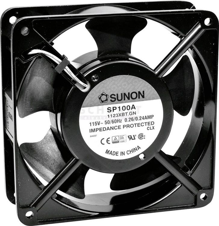 Produktbild: Sunon A2123HST Axiall&uuml;fter 230 V/AC 161.36 m&sup3;/h (L x B x H) 120 x 120 x 38mm
