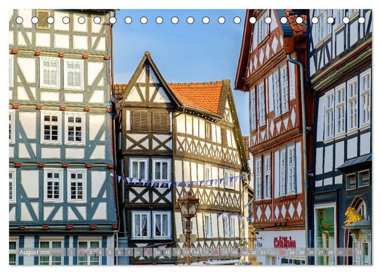 Produktbild: Ein Blick auf Fritzlar (Tischkalender 2026 DIN A5 quer), CALVENDO Monatskalender