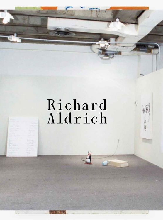 Produktbild: Richard Aldrich: monograph