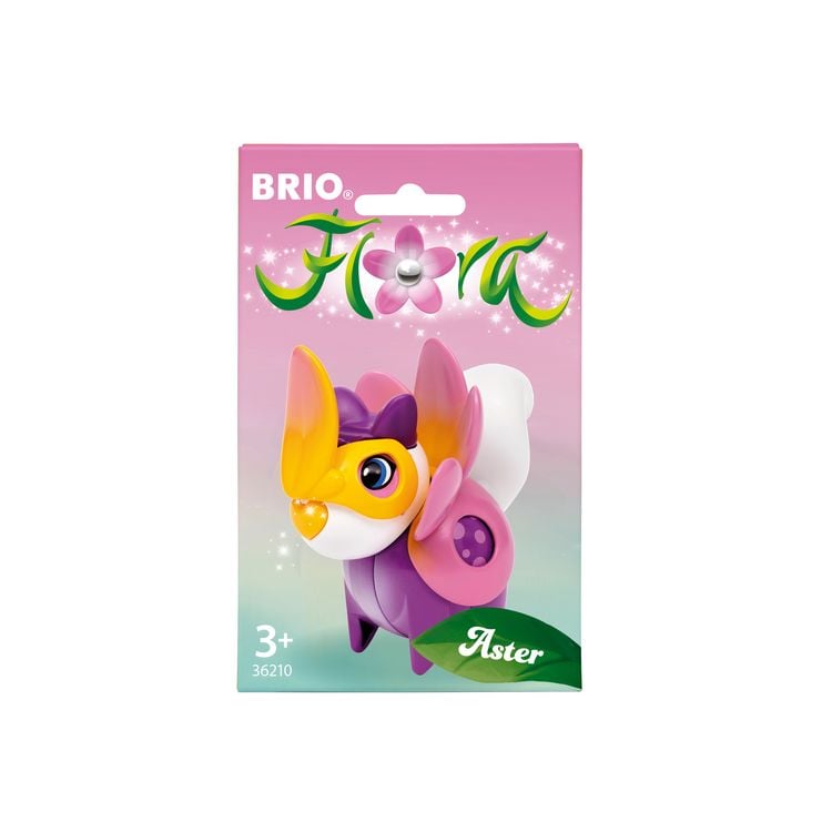 Produktbild: BRIO Flora - 36210 Aster im Blumen-Outfit | Spielset f&uuml;r endlosen fantasievollen Spielspa&szlig; f&uuml;r M&auml;dchen und Jungen ab 3 Jahren - wundersch&ouml;nes Geschenk