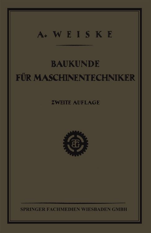 Produktbild: Baukunde f&uuml;r Maschinentechniker