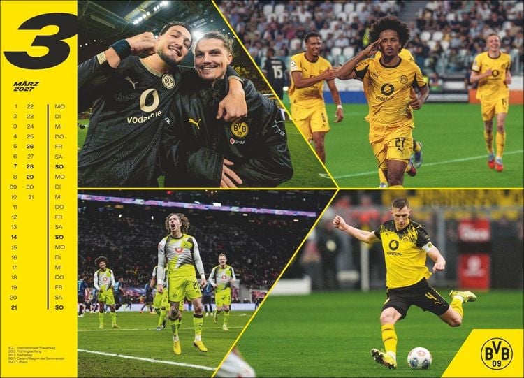 Produktbild: BVB Edition Kalender 2027