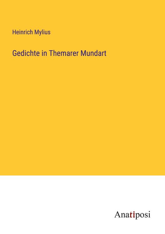Produktbild: Gedichte in Themarer Mundart