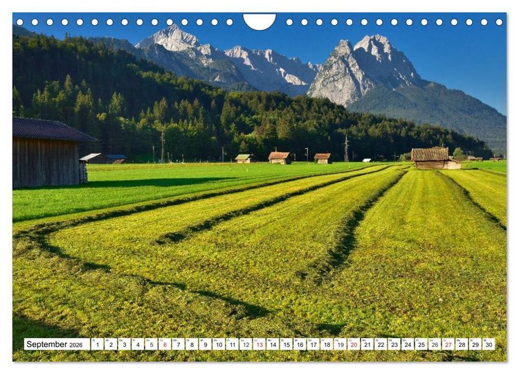 Produktbild: Mein Werdenfelser Land (Wandkalender 2026 DIN A4 quer), CALVENDO Monatskalender