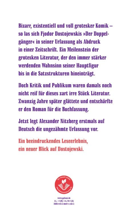 Produktbild: Der Doppelg&auml;nger