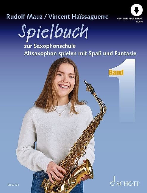 Produktbild: Spielbuch zur Saxophonschule