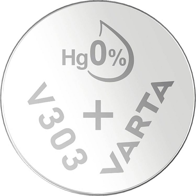 Produktbild: Varta Knopfzelle 303 1.55 V 1 St. 160 mAh Silberoxid SILVER Coin V303/SR44 NaBli 1