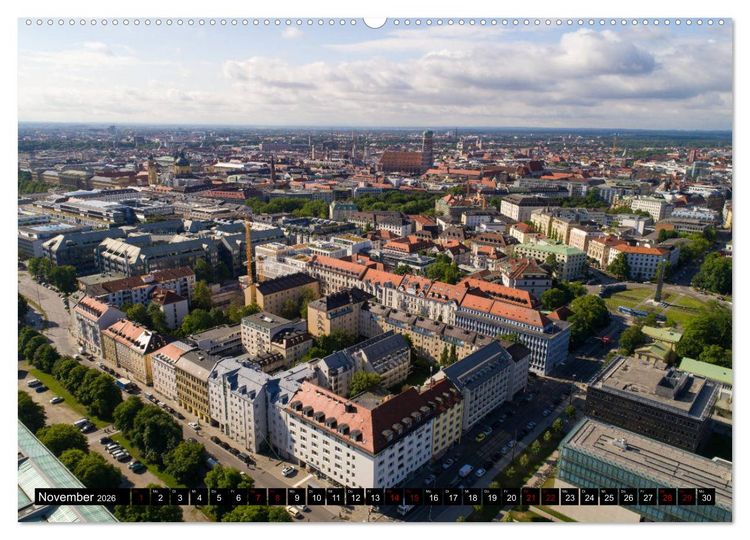 Produktbild: Himmel &uuml;ber Bayern (hochwertiger Premium Wandkalender 2026 DIN A2 quer), Kunstdruck in Hochglanz