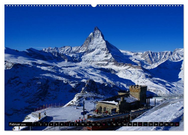 Produktbild: MATTERHORN. Faszination und Magie (Wandkalender 2026 DIN A2 quer), CALVENDO Monatskalender