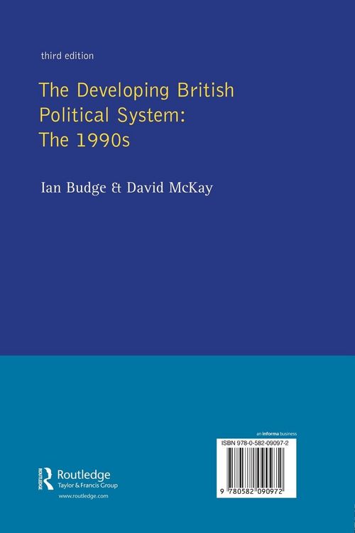 Produktbild: The Developing British Political System
