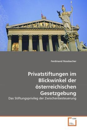 Produktbild: Rossbacher, F: Privatstiftungen im Blickwinkel der &ouml;sterreic
