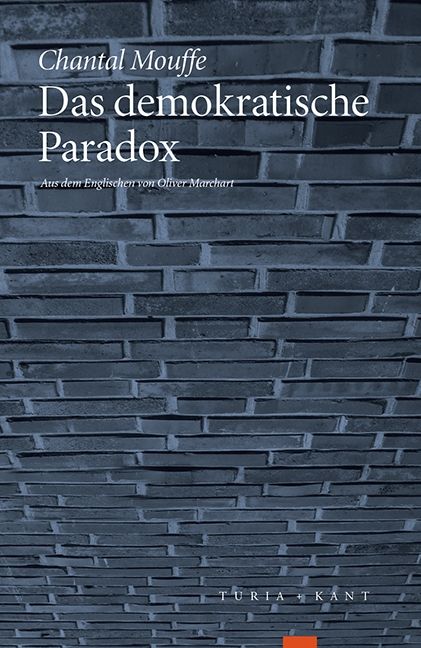 Produktbild: Mouffe, C: Das demokratische Paradox