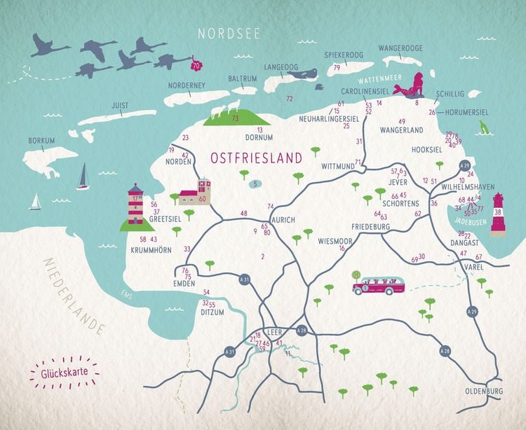 Produktbild: Gl&uuml;cksorte in Ostfriesland