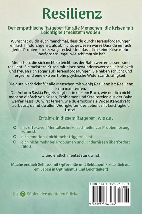 Produktbild: Resilienz - Die 7 S&auml;ulen zur mentalen St&auml;rke