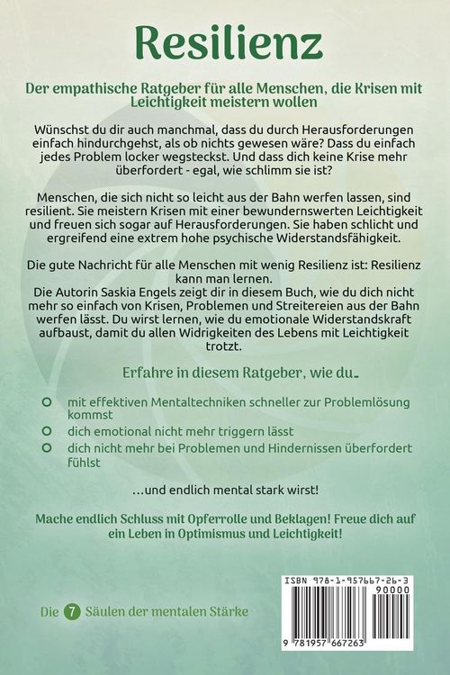 Produktbild: Resilienz - Die 7 S&auml;ulen zur mentalen St&auml;rke