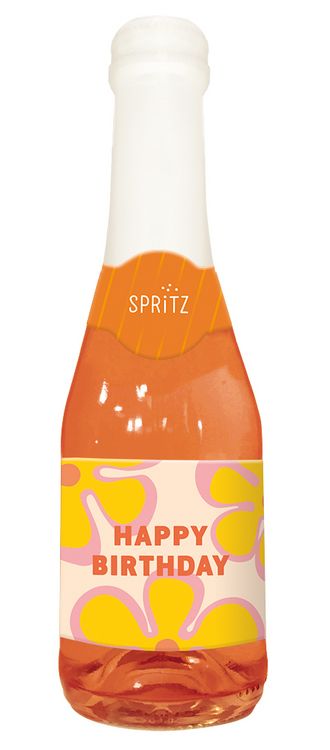Produktbild: Aperitivo Spritz-Flasche 0,2l Happy Birthday