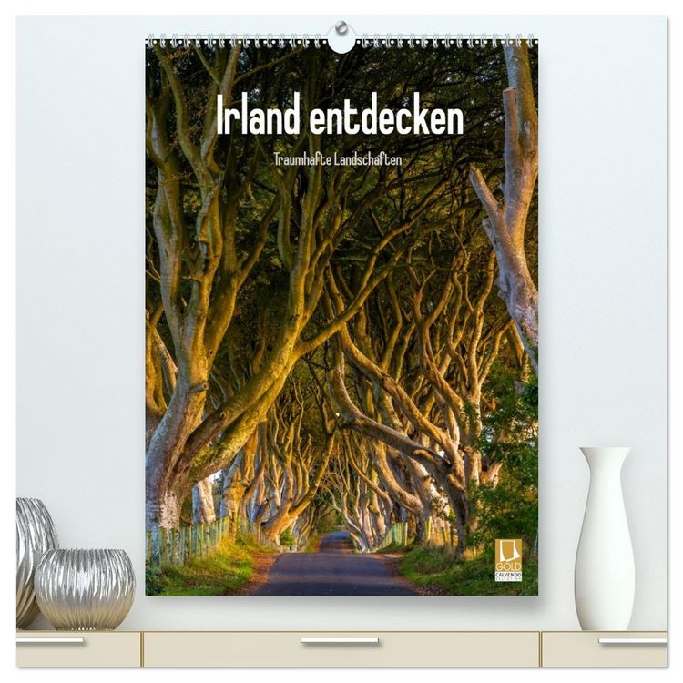 Produktbild: Irland entdecken (hochwertiger Premium Wandkalender 2026 DIN A2 hoch), Kunstdruck in Hochglanz