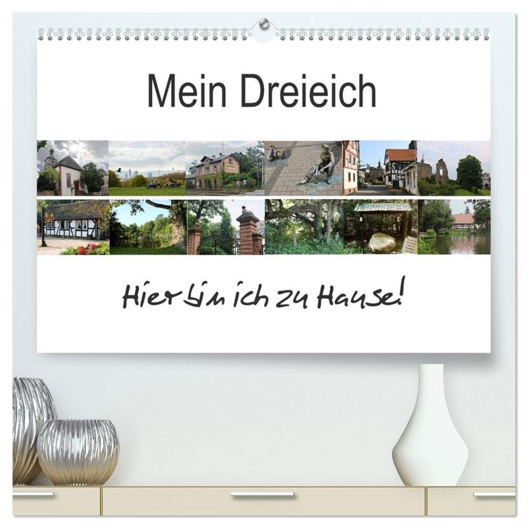 Produktbild: Mein Dreieich (hochwertiger Premium Wandkalender 2026 DIN A2 quer), Kunstdruck in Hochglanz