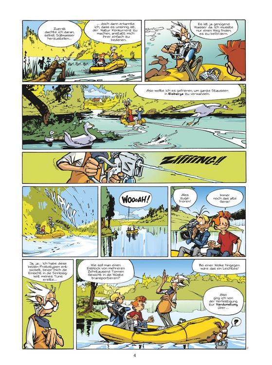 Produktbild: Spirou und Fantasio 45: Flut &uuml;ber Paris