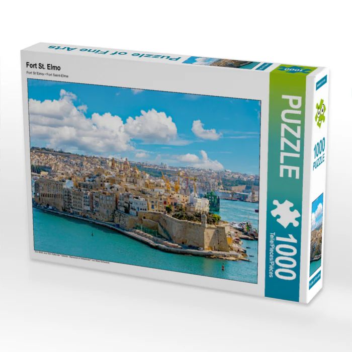 Produktbild: CALVENDO Puzzle Fort St. Elmo | 1000 Teile Lege-Gr&ouml;&szlig;e 64x48cm Foto-Puzzle f&uuml;r gl&uuml;ckliche Stunden