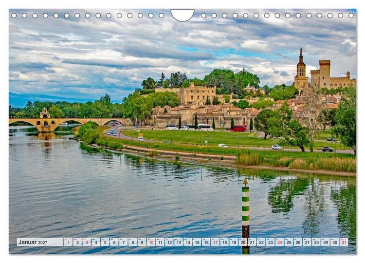 Produktbild: Ein Herz f&uuml;r die Provence (Wandkalender 2027 DIN A4 quer), CALVENDO Monatskalender