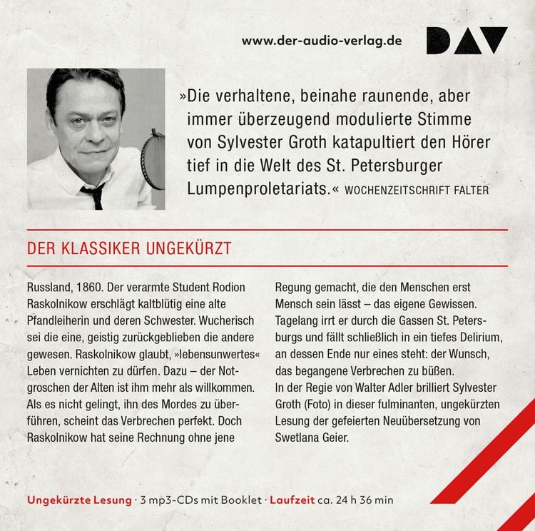 Produktbild: Verbrechen und Strafe