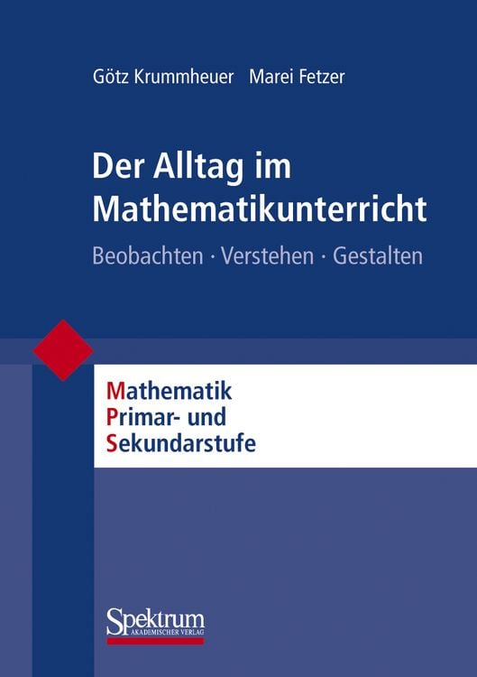 Produktbild: Der Alltag im Mathematikunterricht