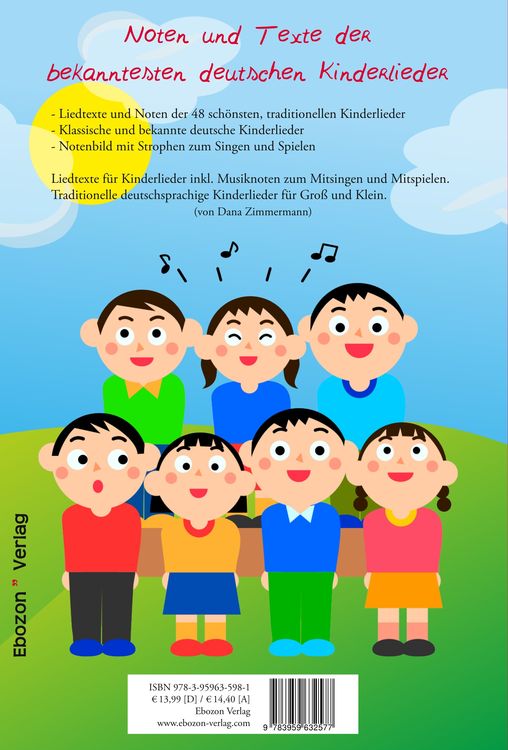 Produktbild: Kinder-Liederbuch